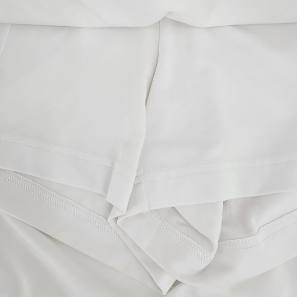 Slazenger White Golf Tennis Pickleball Skirt Skort Women's L Preppy Prep 3462 - Picture 6 of 7